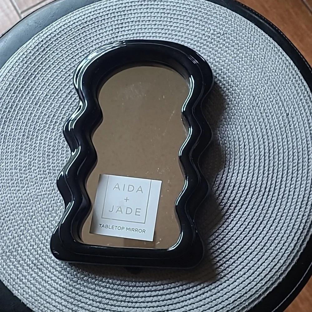 Aida + Jade Tabletop Mirror